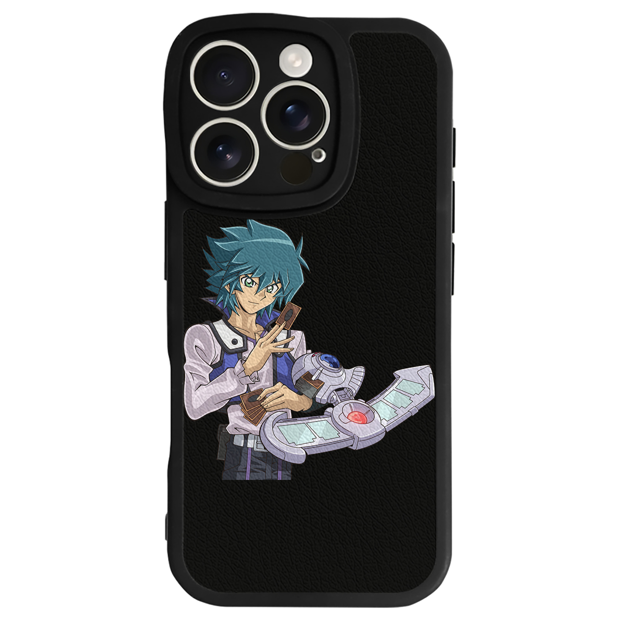 遊☆戯☆王 Yu-Gi-Oh! 【iPhone 16シリーズ対応】シリコンスマホケース（レザー調） 材質：シリコン